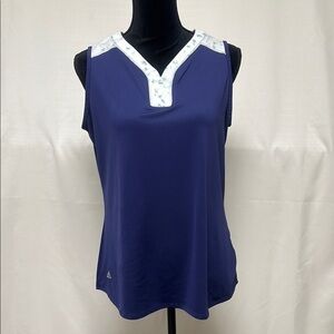 Adidas Climacool Women's Blue Sleeveless Top
